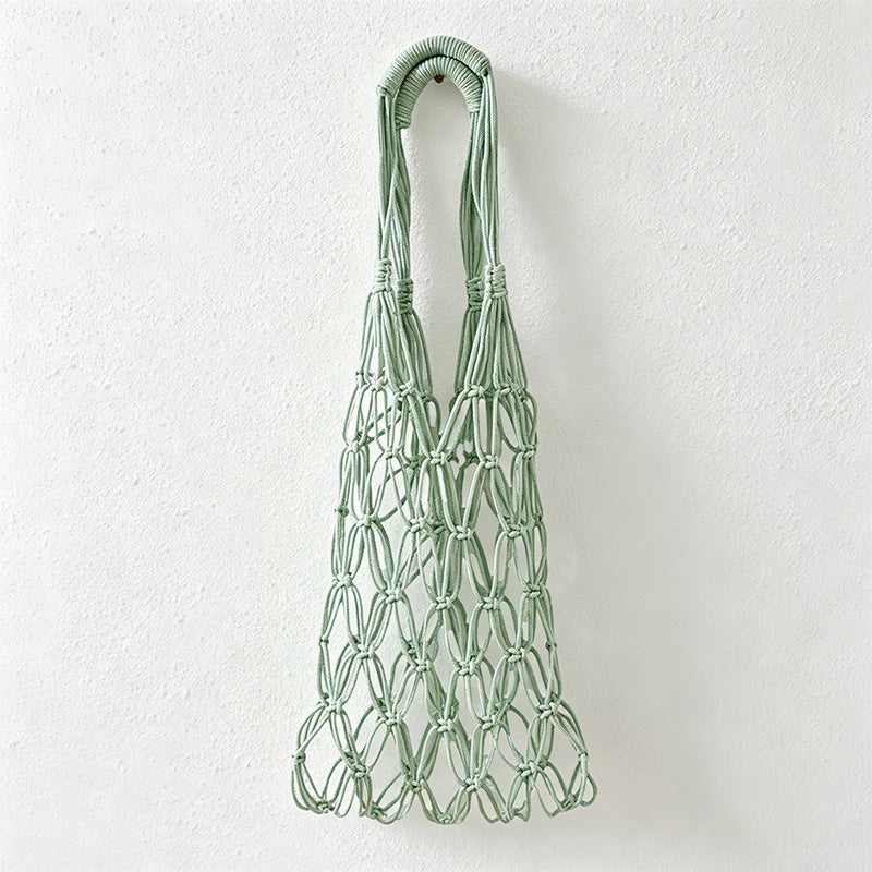 CouldNook Macrame Produce Bag - Hanging Market Tote