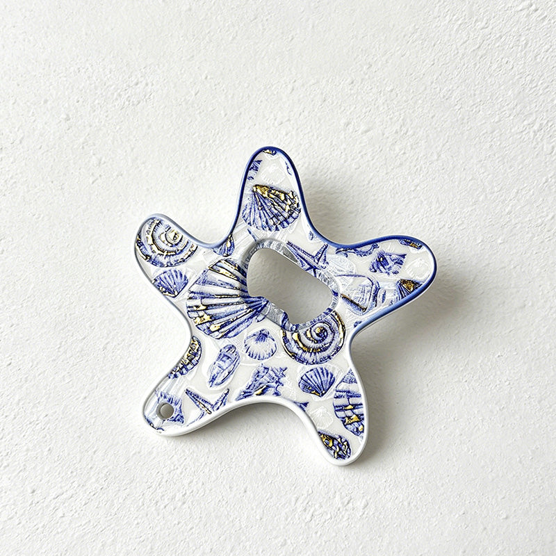 CouldNook Starfish 2-in-1 Fridge Magnet Bottle Opener - Coastal Decor Beer Cap Opener