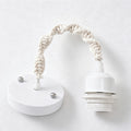CouldNook Fringe Pendant Lamp Shade - Cozy Ceiling Light