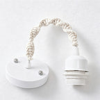 CouldNook Fringe Pendant Lamp Shade - Cozy Ceiling Light