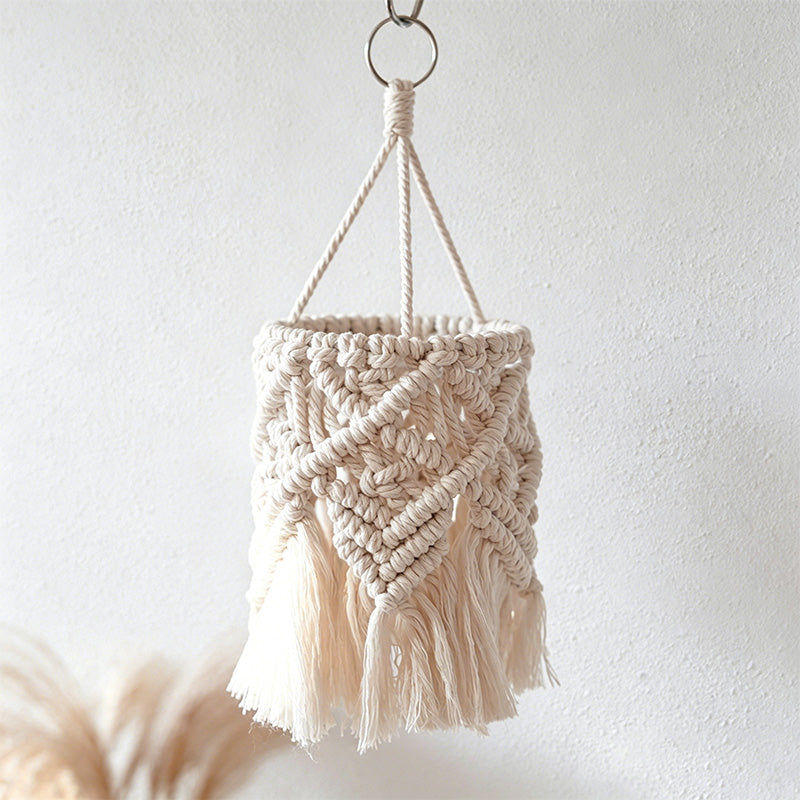 CouldNook Macrame Pendant Lampshade - Hanging Light Decor