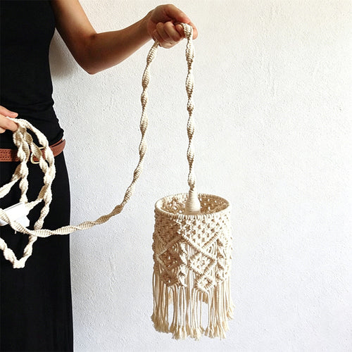 CouldNook Boho Pendant Lamp - Warm Hanging Light Shade