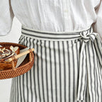 CouldNook Aesthetic Half-Body Apron - Artistic Cotton Home Apron