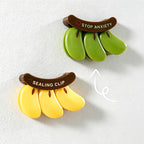 CouldNook Banana Magnetic Sealing Clip - Fridge Display Helper