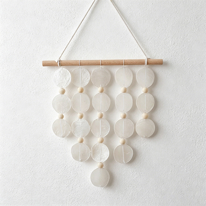 CouldNook Disc Bead Wall Hanging - Natural Wall Decor