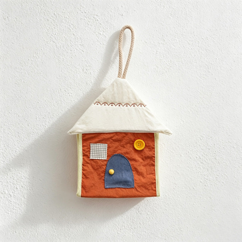 CouldNook Hanging House Shape Tissue Cover - Gentle Display Piece