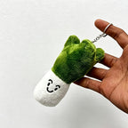 CouldNook Garlic Bulb Plush Bag Charm - Everyday Accent