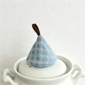 CouldNook Denim Triangular Pot Cap - Aesthetic Embroidered Handle Cover