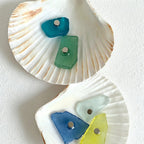 CouldNook Sea Glass Fridge Magnet - Aesthetic Natural Stone Decor