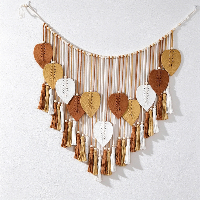 CouldNook Leaf Garland Wall Hanging - Living Room Decor