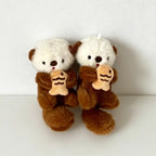 CouldNook Squirrel Plush Bag Charm - Fluffy Tail Accent