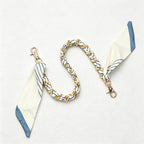 CouldNook Braided Short Bag Strap - Printed Tail Accent