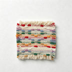 CouldNook Tassel Woven Coaster - Aesthetic Nordic Fabric Mat