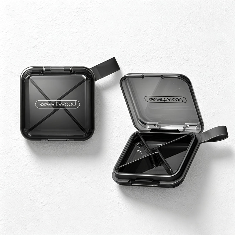 CouldNook Textured Slim Pocket Organizer Box - Practical Room Accent