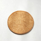 CouldNook Natural Coir Woven Tea Coaster - Rustic Zen Cup Mat