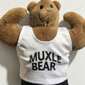 CouldNook Strong Bear Plush Bag Charm - Backpack Display Accent