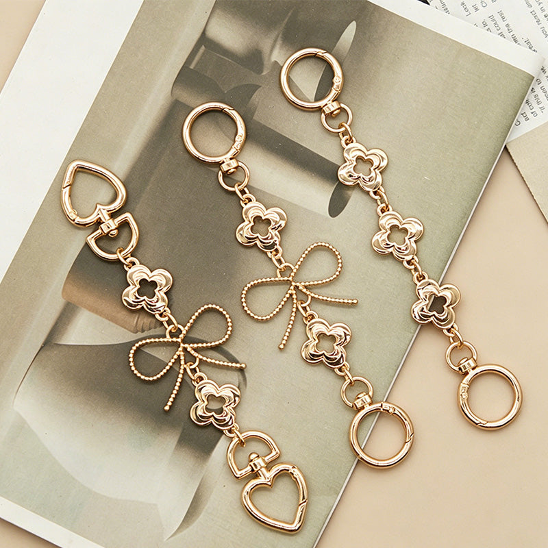 CouldNook Bow Detail Chain Bag Extender - Everyday Bag Accent