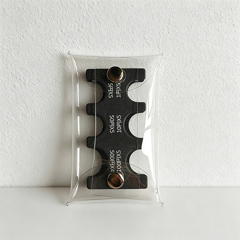 CouldNook Clear Coin Holder Keychain - Everyday Bag Accent