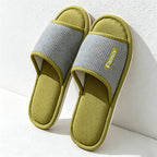 CouldNook Bunny Pattern Open Toe Slippers - Playful Kitchen Accent