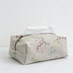 CouldNook Printed Tissue Box Cover - Soft Tabletop Holder