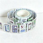 CouldNook Sparkling Cat Motif Sticker Roll - Glitter Sand Scrapbooking Decals