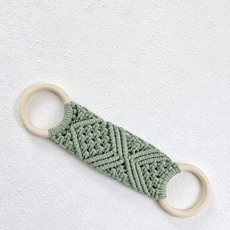 CouldNook Macrame Towel Holder Ring - Kitchen Storage Accent