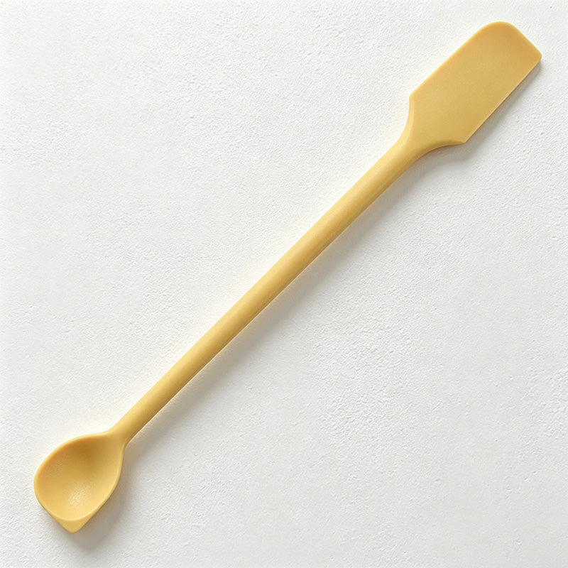 CouldNook Long Handle Dual Head Silicone Spatula Scoop - Kitchen Accessory
