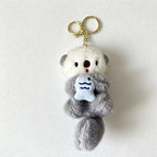 CouldNook Striped Belly Squirrel Bag Charm - Tail Accent