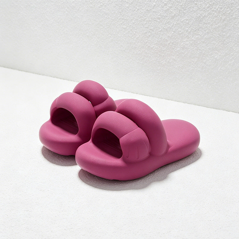 CouldNook Soft Bend EVA Pillow Slide Slippers - Cozy Lounge Accent