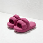 CouldNook Soft Bend EVA Pillow Slide Slippers - Cozy Lounge Accent