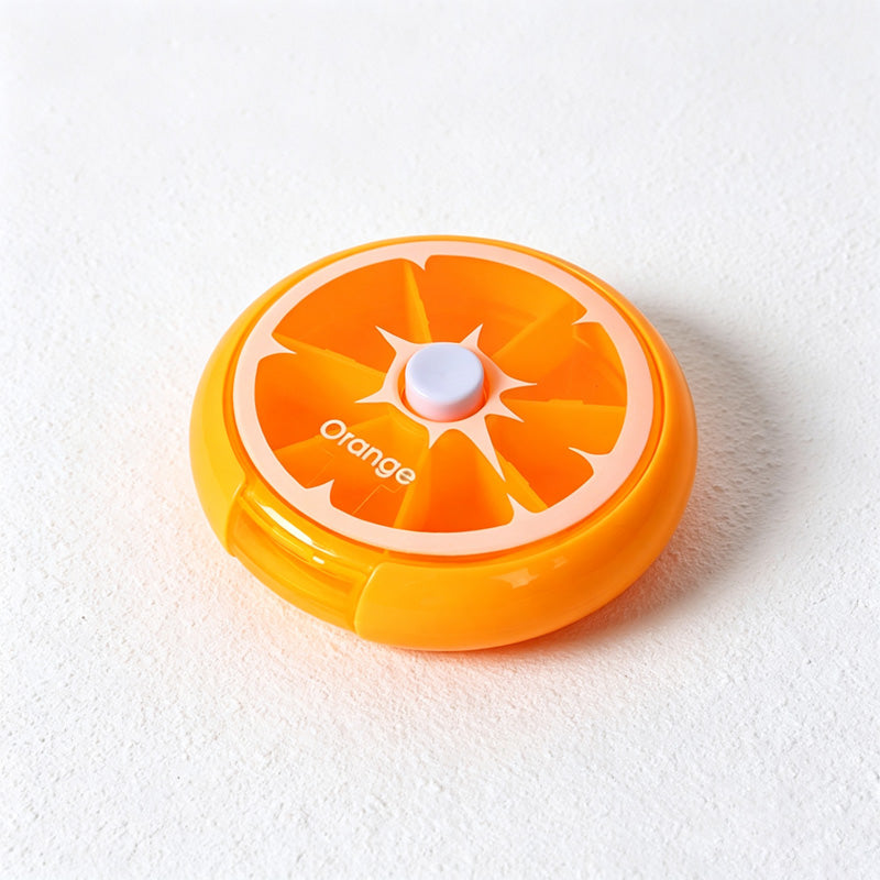 CouldNook Fruit Shape Pill Case Organizer Box - Warm Room Detail