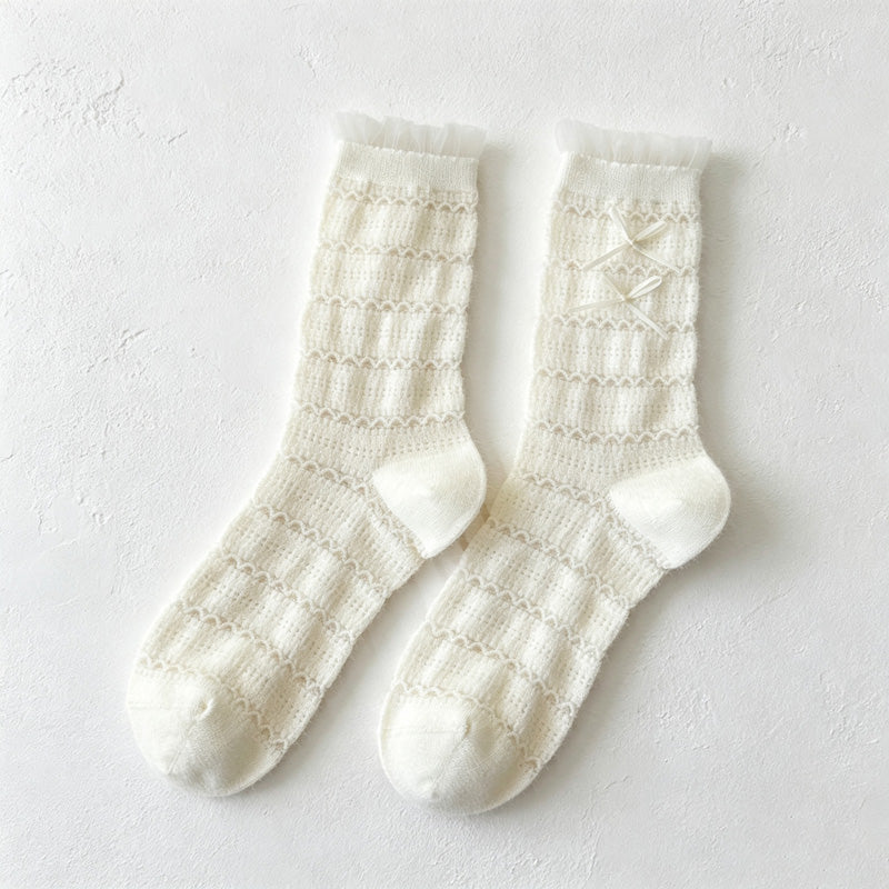 CouldNook Textured Simple Textured Hosiery - Cozy Corner Accent (MK2COW6W8FHO10)