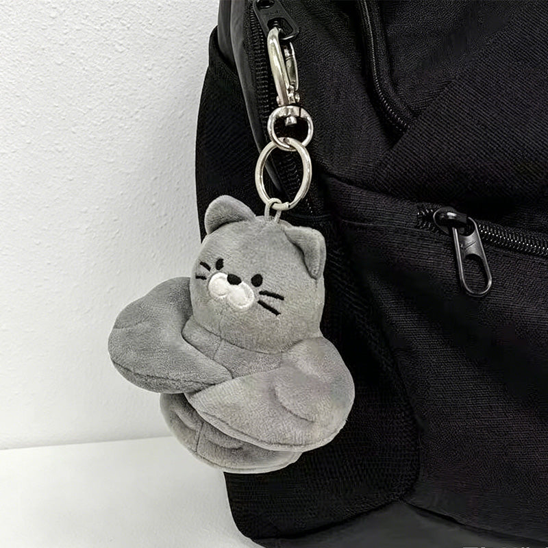 CouldNook Wrapped Character Plush Bag Charm - Backpack Accent