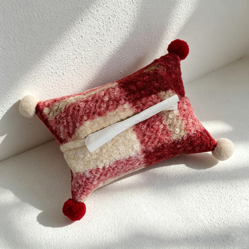CouldNook Plaid Tissue Cover - Soft Home Detail