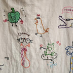 CouldNook Doodle Pattern Fabric Shoulder Bag - Everyday Carry Accent