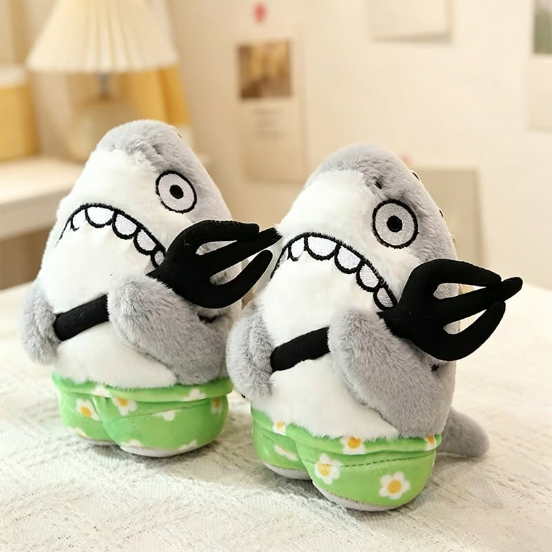 CouldNook Toothy Character Plush Bag Charm - Playful Accent