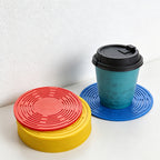 CouldNook Multi-Function Silicone Cup Carrier - Desk Coaster