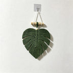 CouldNook Leaf Macrame Wall Hanging - Small Home Decor