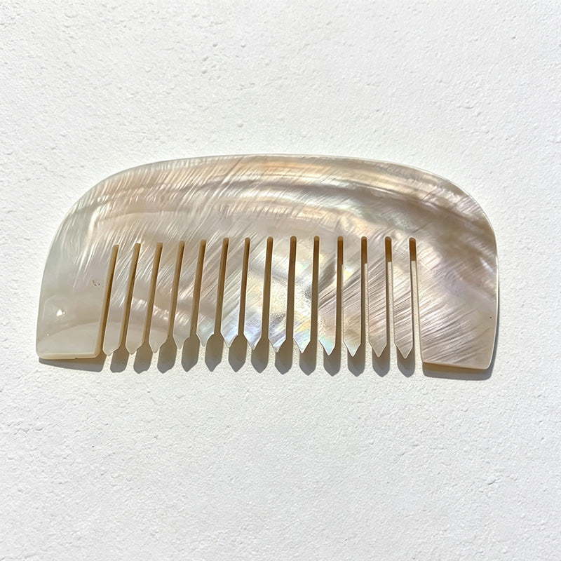 CouldNook Animal Shell Decorative Comb - Aesthetic Carved Shell Ornament