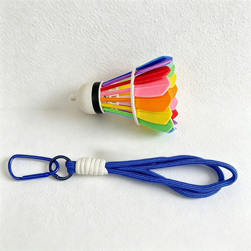 CouldNook Shuttlecock Bag Charm - Playful Keychain Accessory