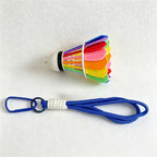CouldNook Shuttlecock Bag Charm - Playful Keychain Accessory