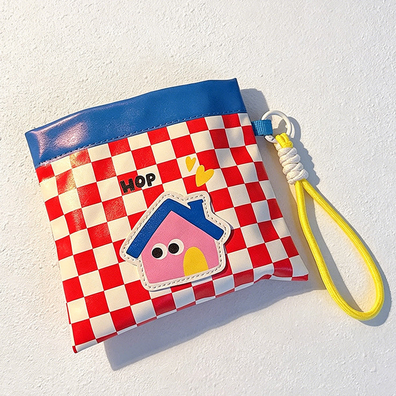 CouldNook Cartoon Mini Drawstring Pouch - Wristlet Coin & Accessory Bag