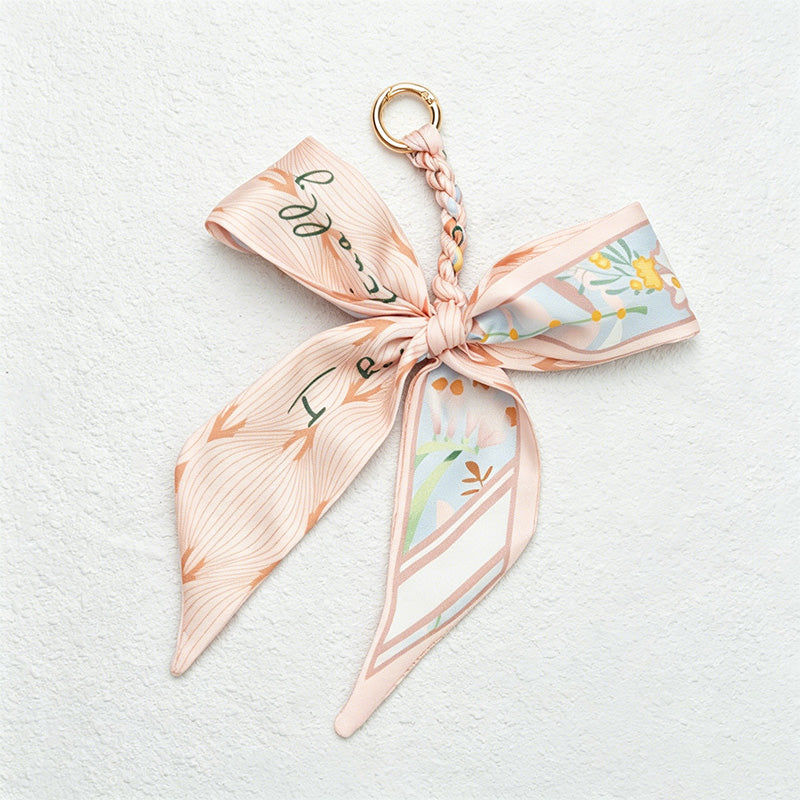 CouldNook Long Tail Bow Bag Charm - Soft Bag Accent