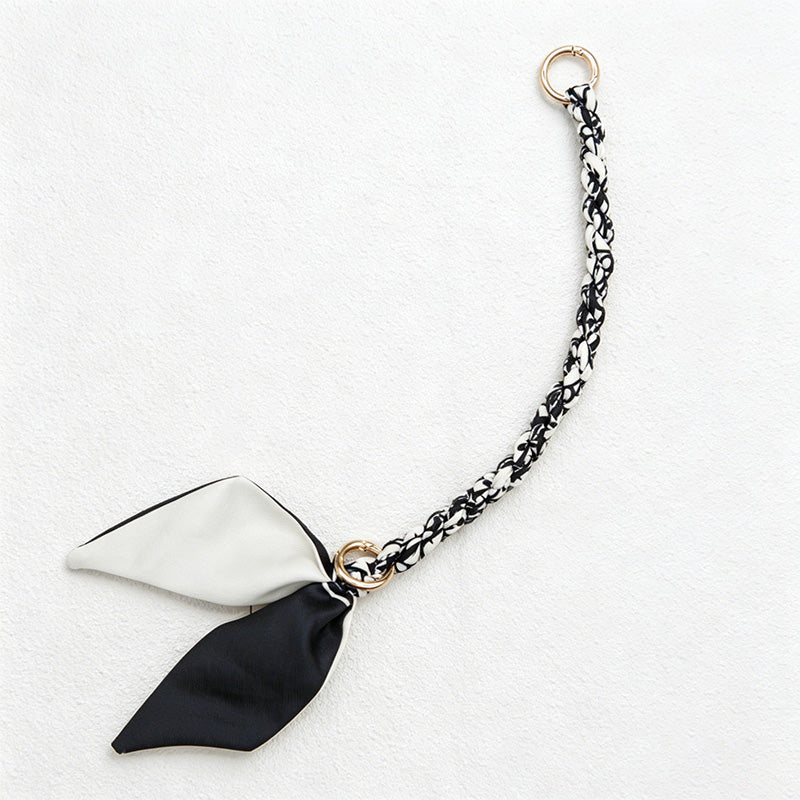 CouldNook 10.24'' Short Leaf Ribbon Bag Strap - Mini Accent