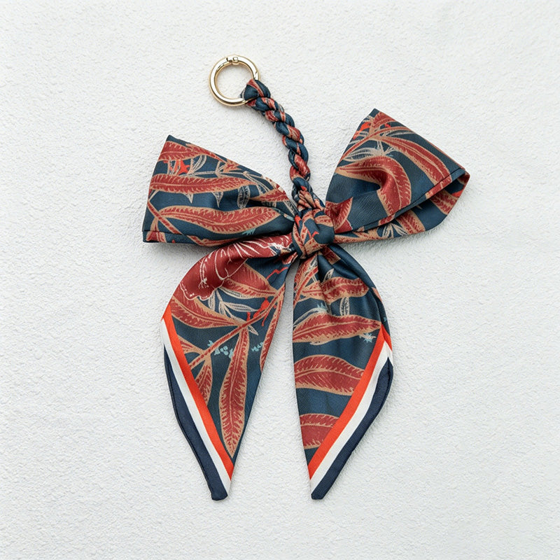 CouldNook Red Series Bow Bag Charm - Soft Bag Accent