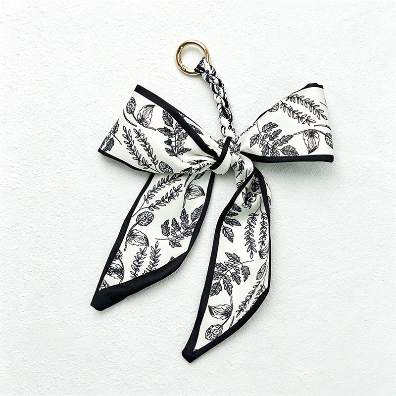 CouldNook Long Tail Bow Bag Charm - Soft Bag Accent