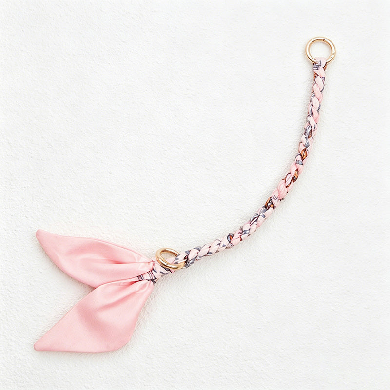 CouldNook 10.24'' Red Series Short Leaf Ribbon Bag Strap - Mini Accent