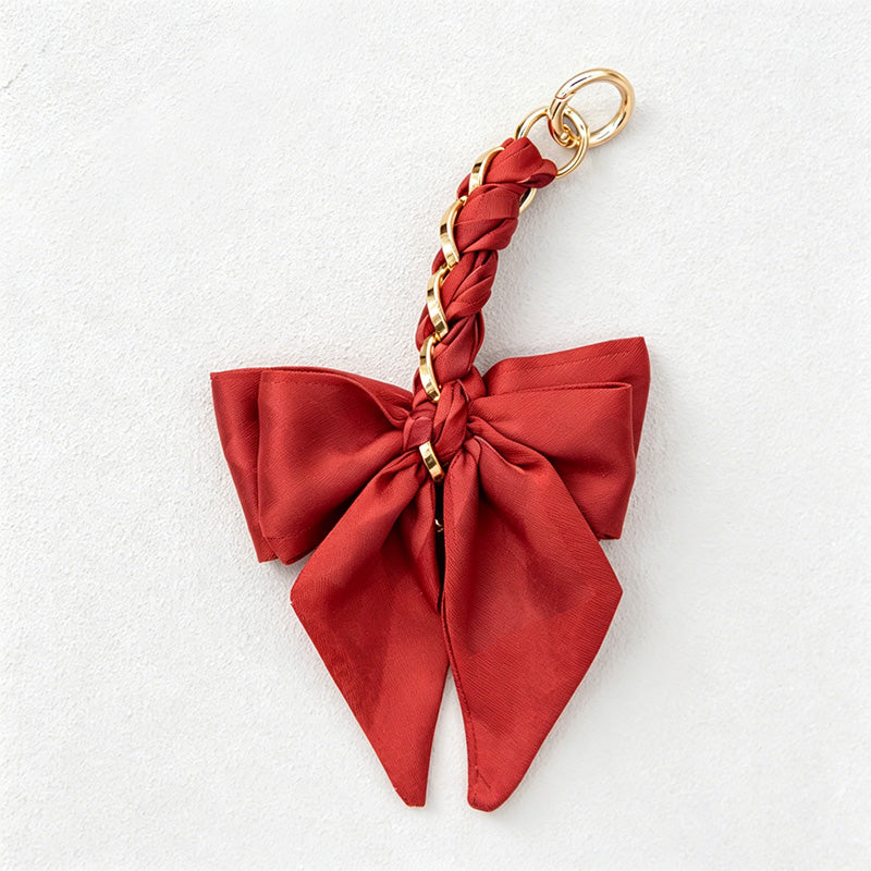 CouldNook 6.69’’ Leaf Pattern Bow Bag Extender - Bag Accent