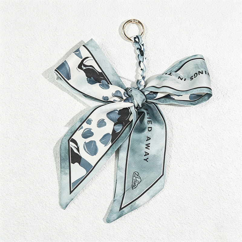 CouldNook Patterned Bow Bag Charm - Giftable Bag Accent