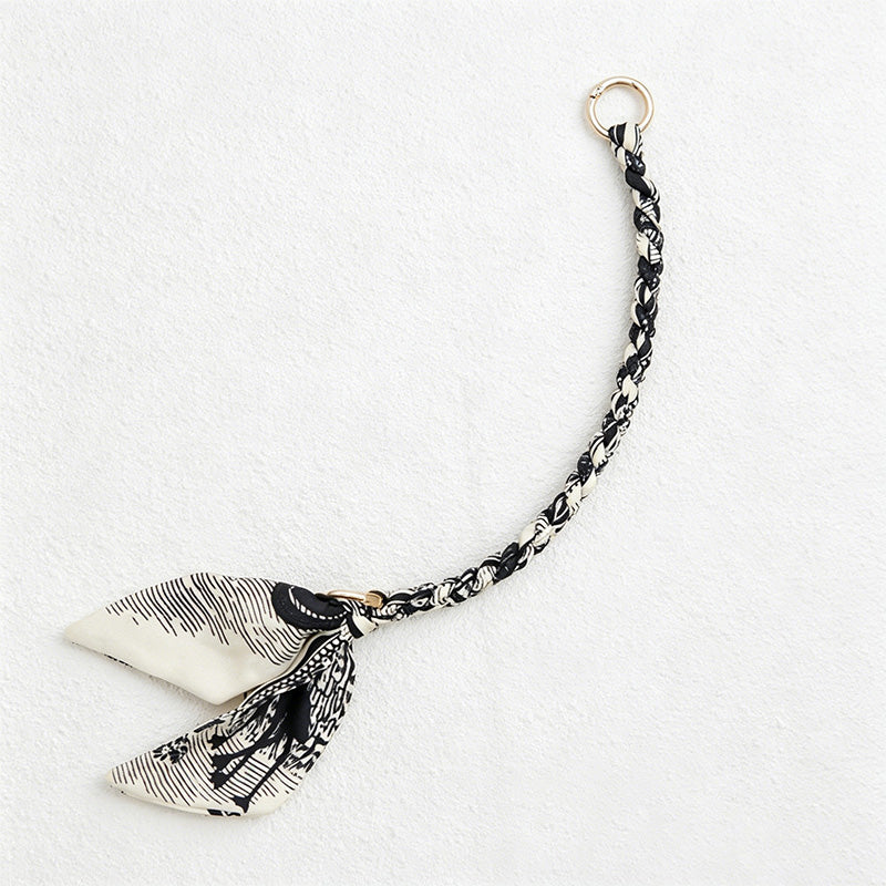CouldNook 10.24'' Short Leaf Ribbon Bag Strap - Mini Accent